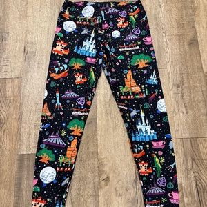 Walt Disney World Attractions ICONS leggings
